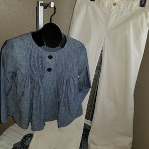 Vintage Old Navy wide leg trousers